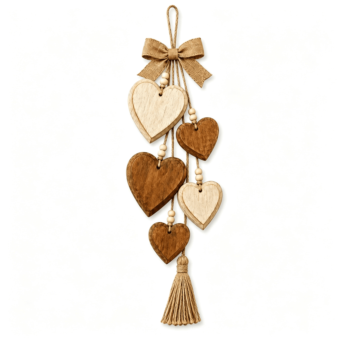 🍂🤎Hanging Heart Wall Decor